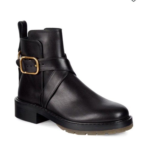 Chloé Diane Ankle Boot in Black Size 38.5 - Picture 3 of 15